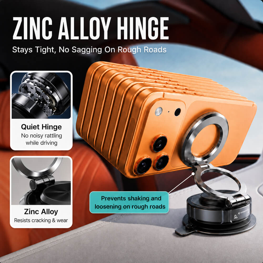 MCM21 Foldable Vacuum Mag Mount