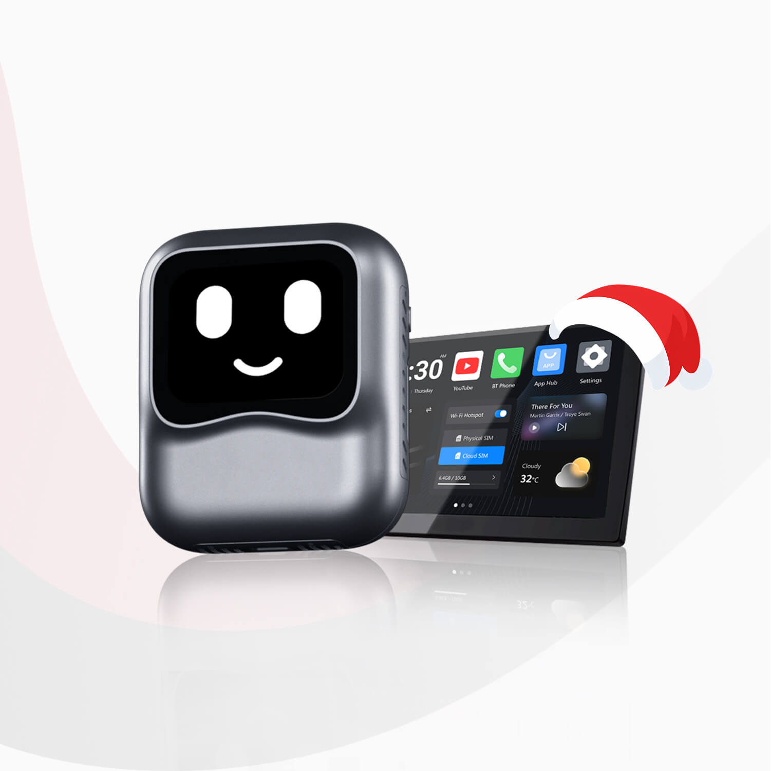 カーオーディオ OTTOCAST P3 Lite carplay ai box OttoAibox P3 Lite Wireless CarPlay Android Smart Media Box