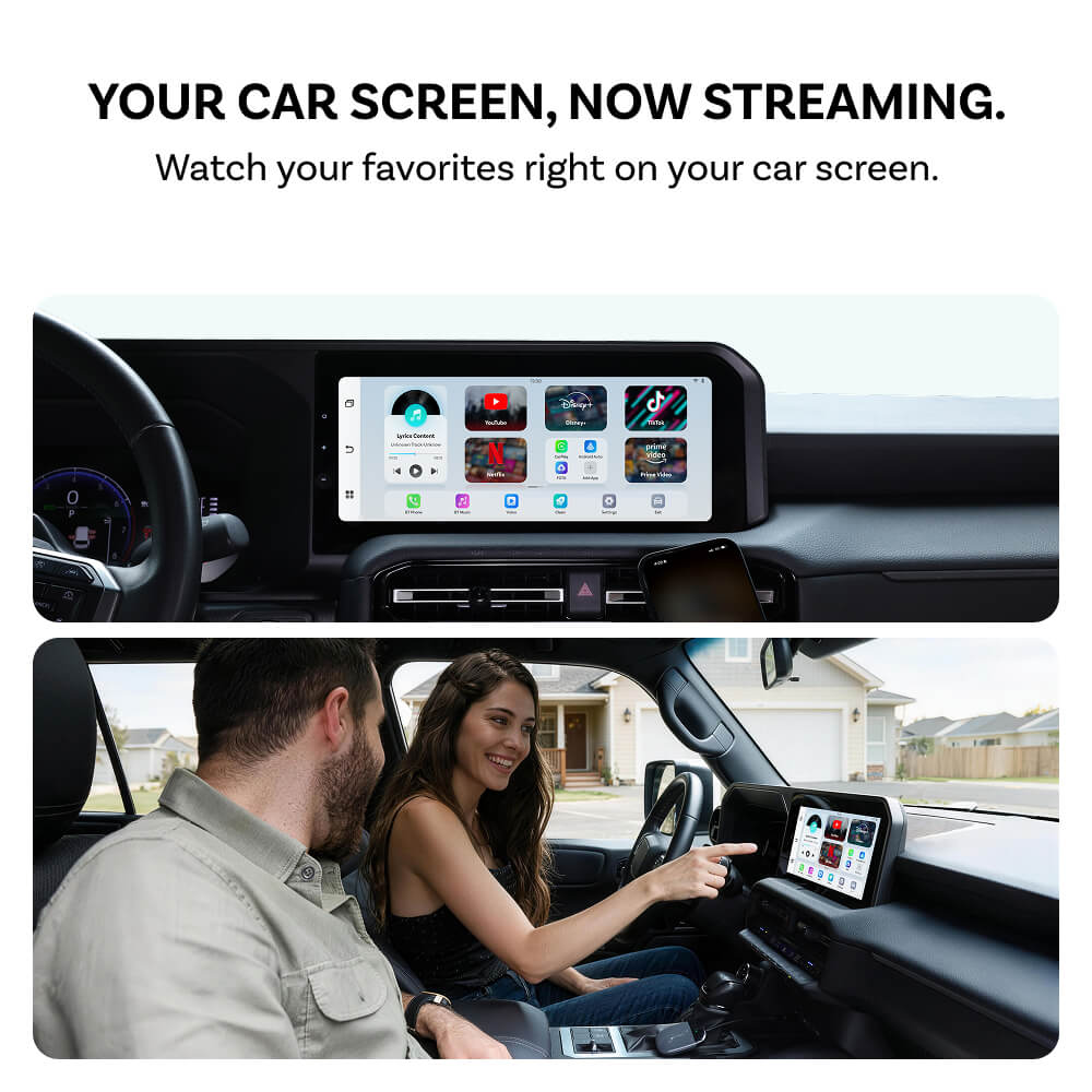 Play2Video X Wireless CarPlay/Android Auto All-in-1 Adapter