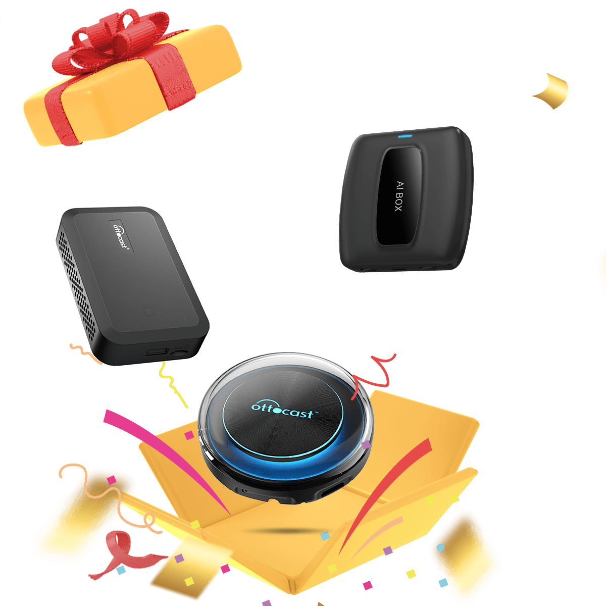 Unwrap Surprises with Deluxe Ottocast Adapter