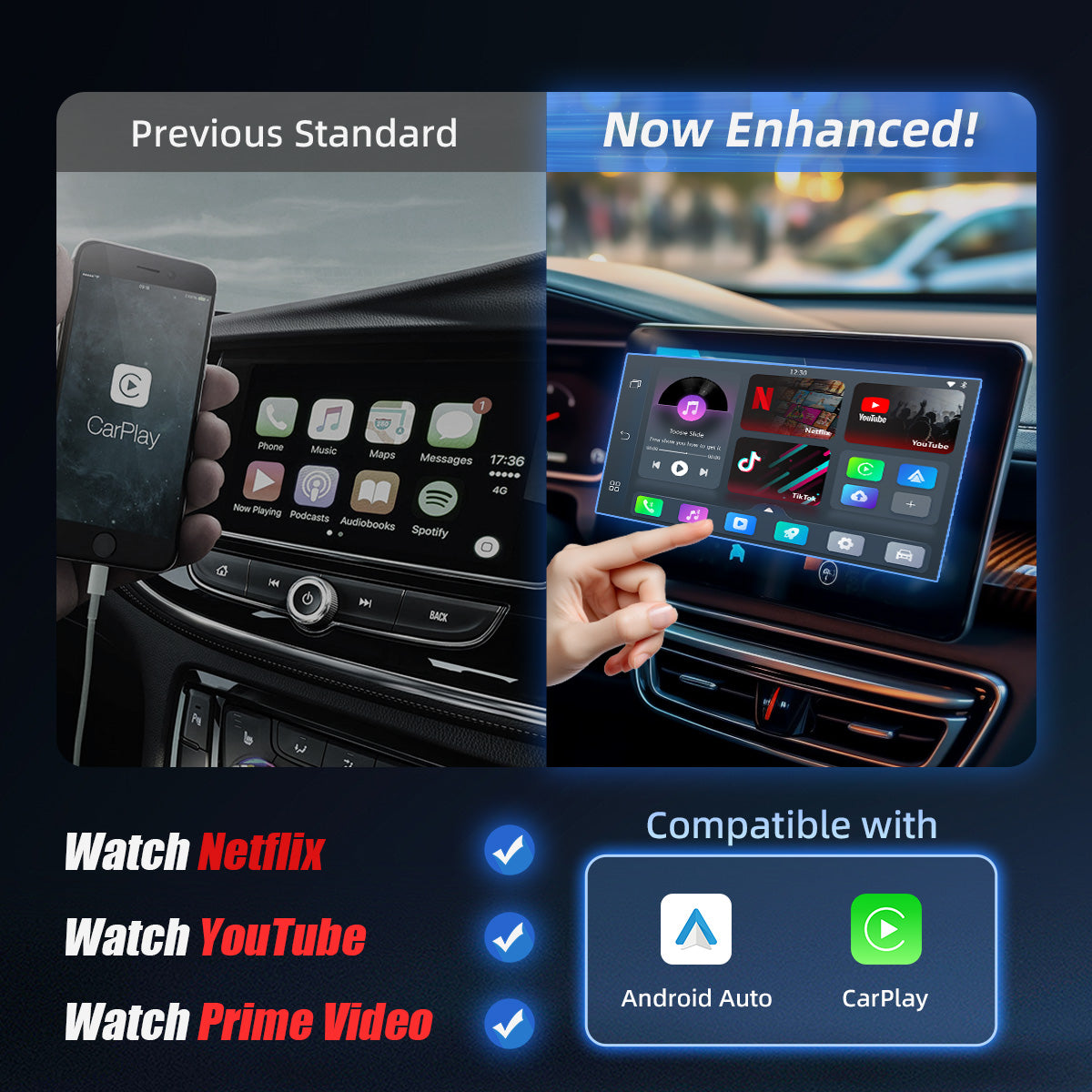 (PREZZO ESCLUSIVO)-ADATTATORE AI OTTOCAST PLAY2VIDEO PRO