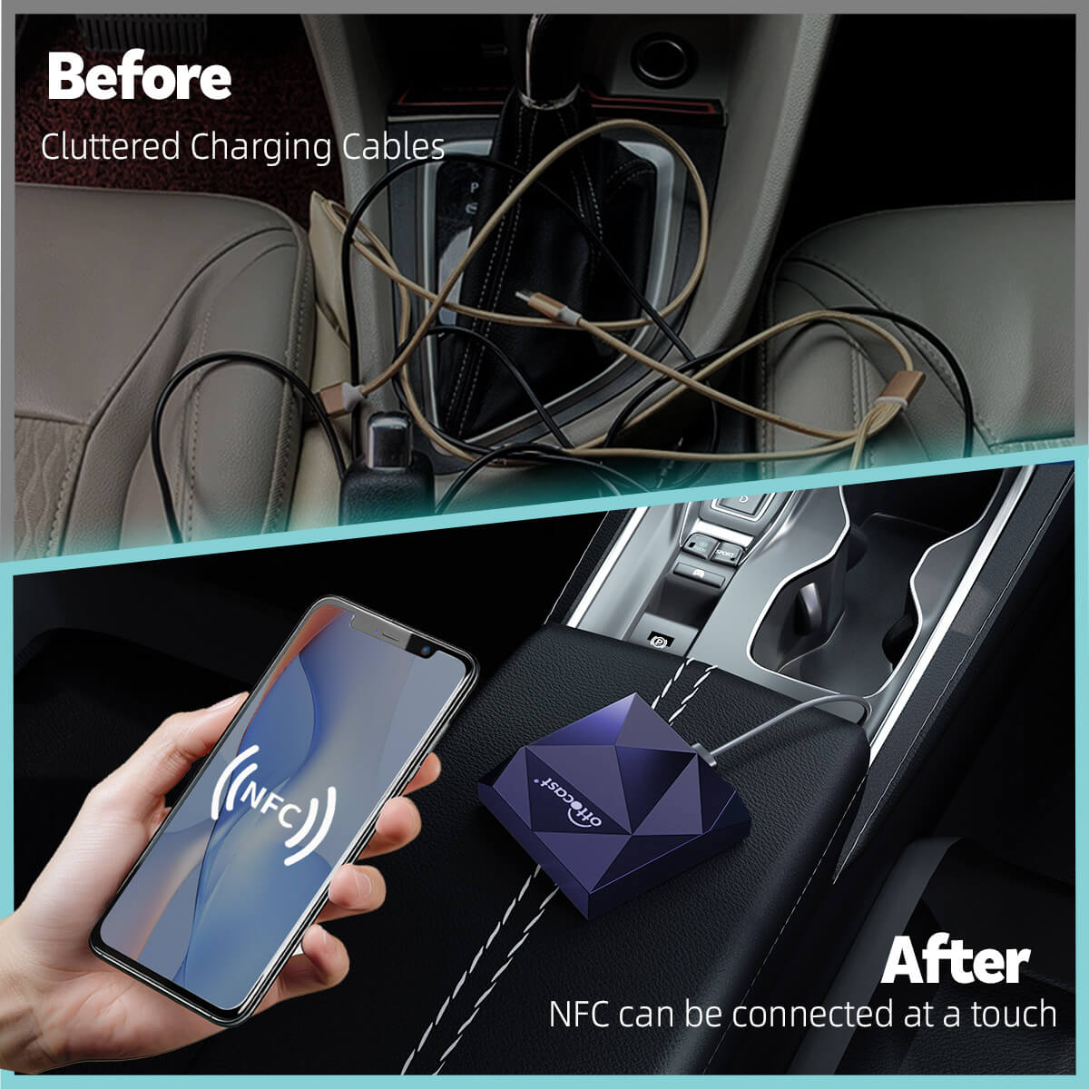 A2Air Android Auto kabelloser NFC-Adapter