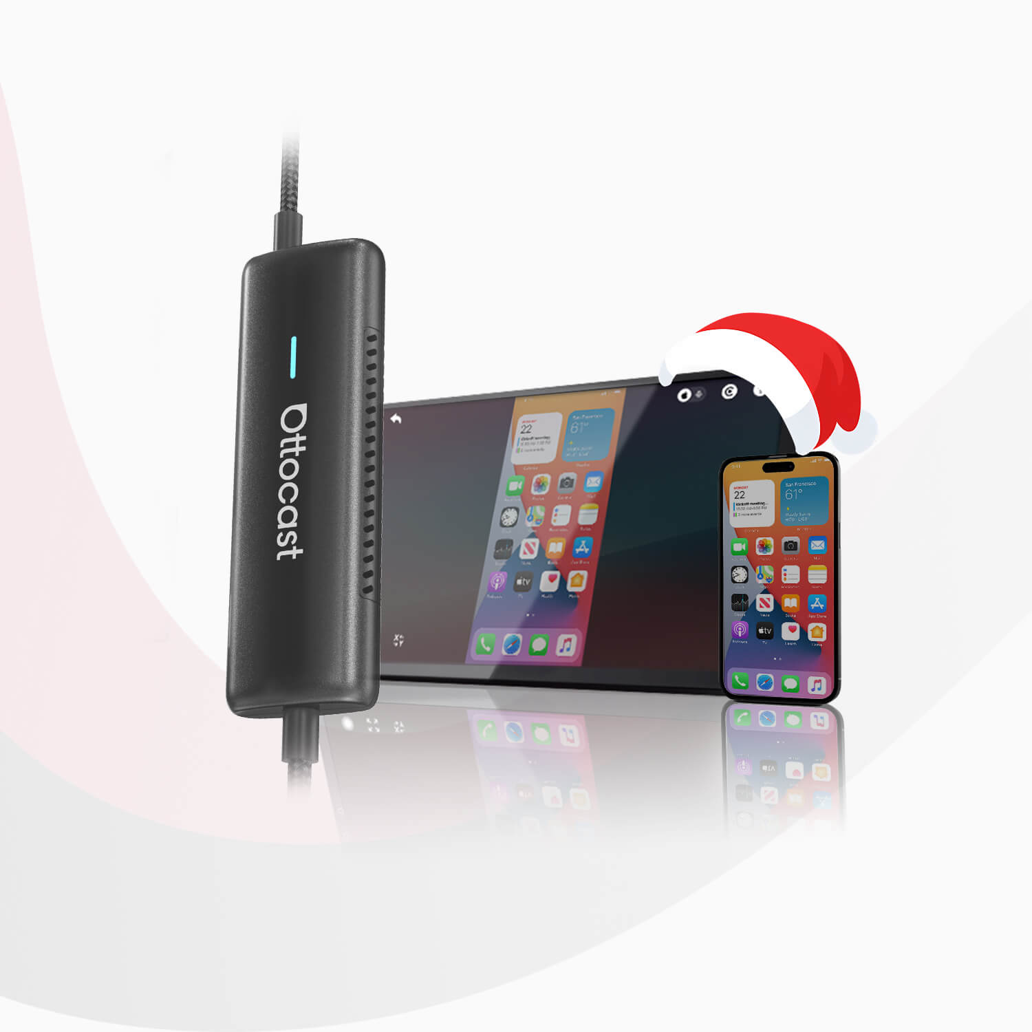 Adaptador inalámbrico Mirror Touch CarPlay