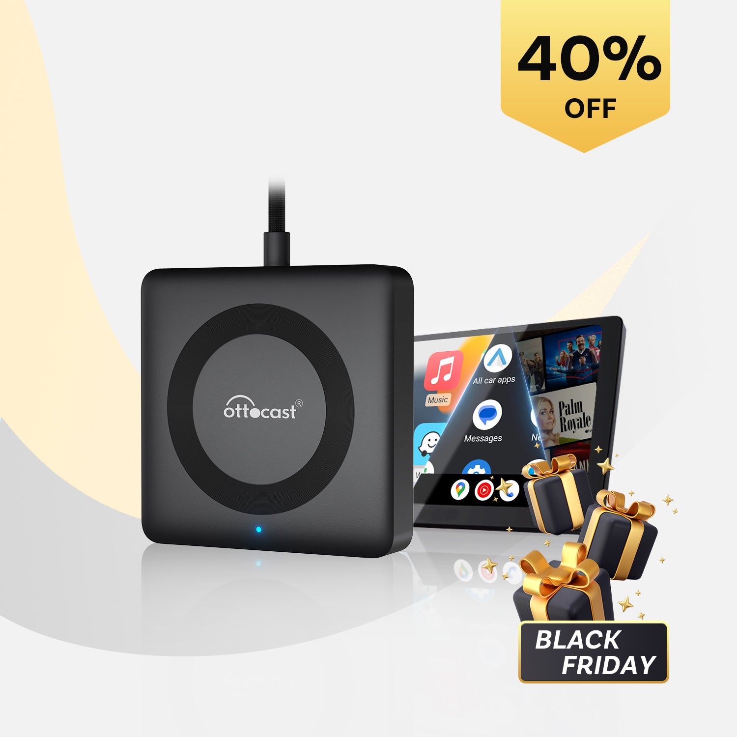 OTTOAIBOX i3 BMW専用 CarPlay AIBOX OttoAibox i3 BMW Exclusive Android 13 Wireless CarPlay AI Box