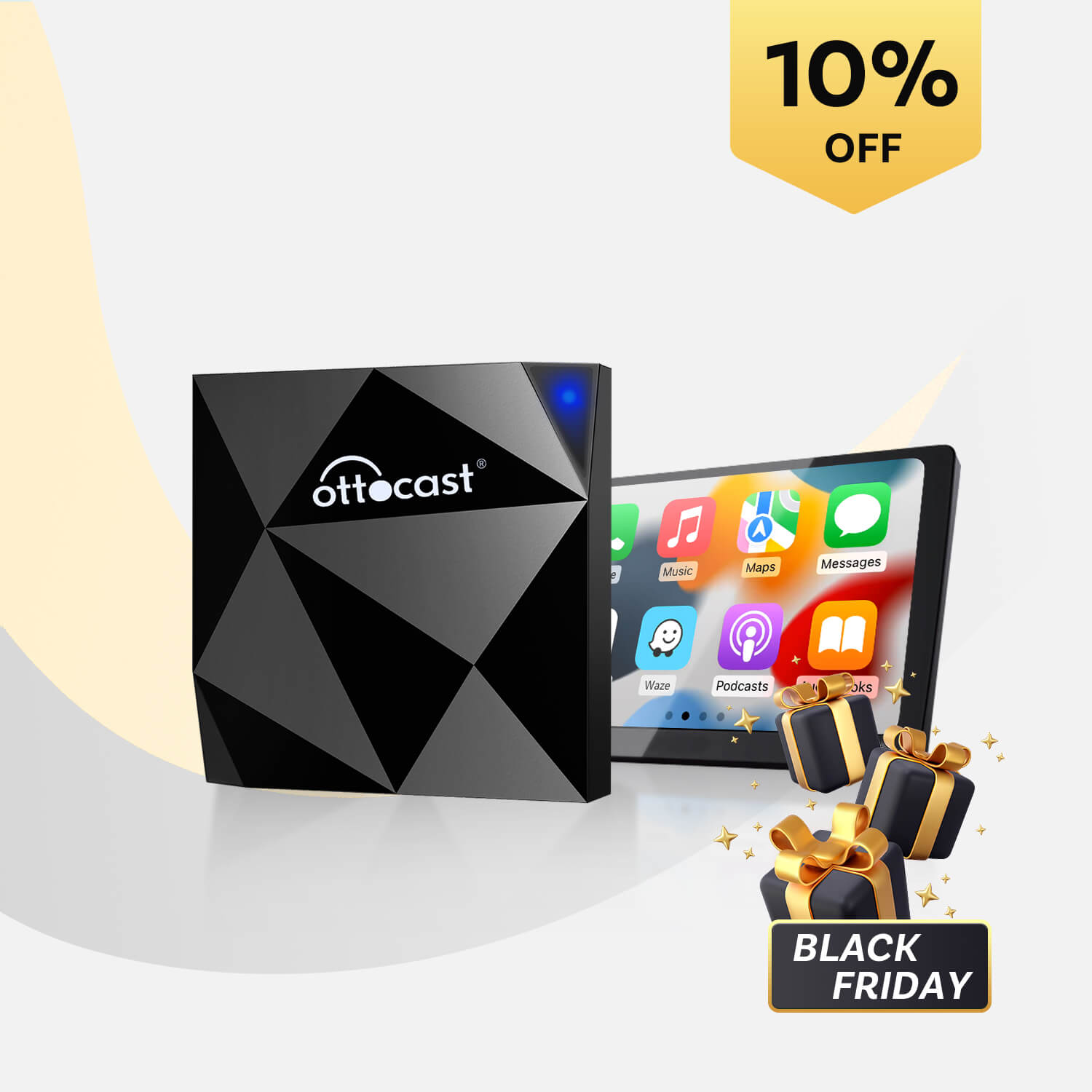 Adaptador CarPlay Sem Fio U2-AIR