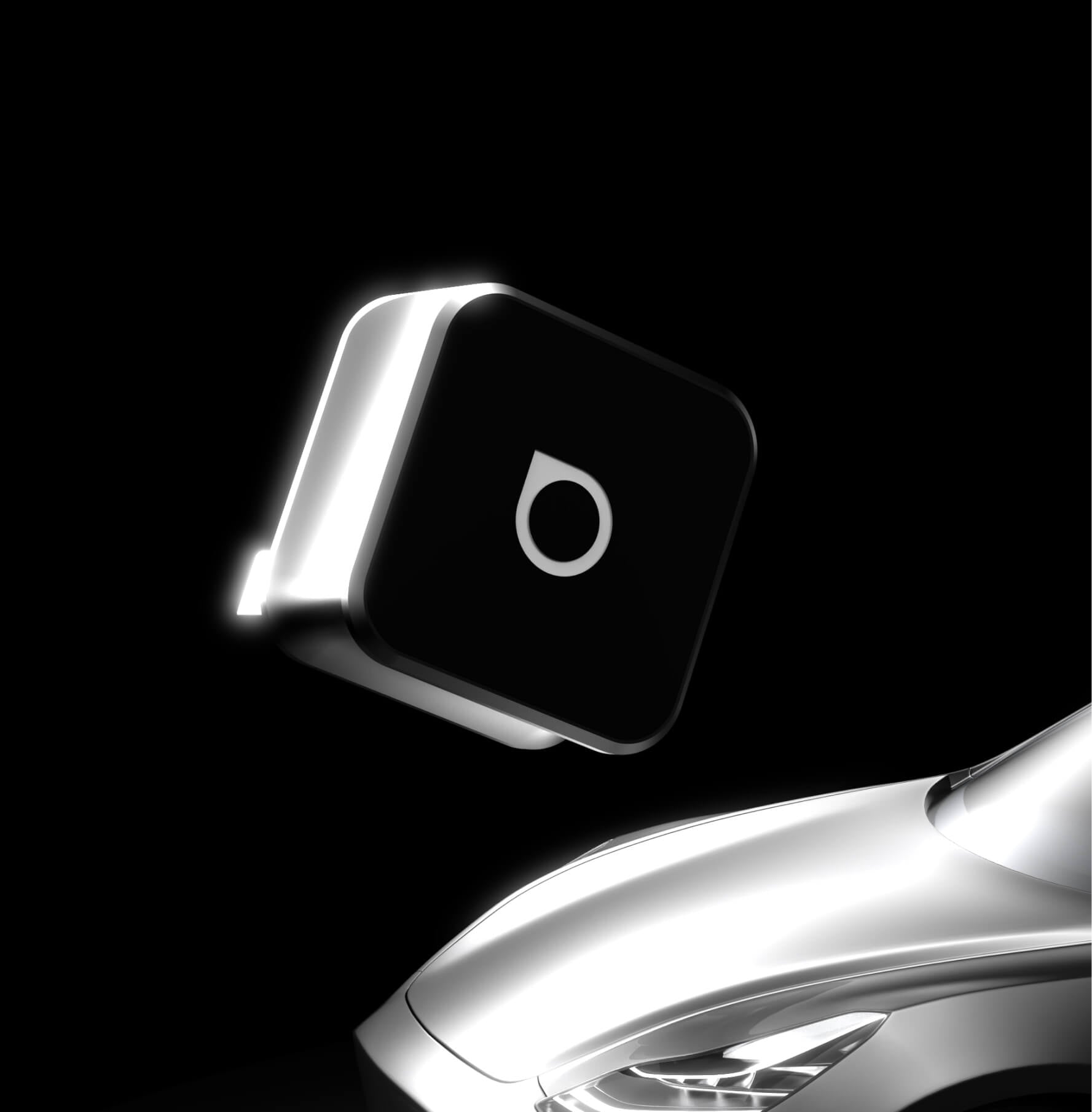 Ottocast Mini Cube 3.0 Adapter - Cosmic Orange