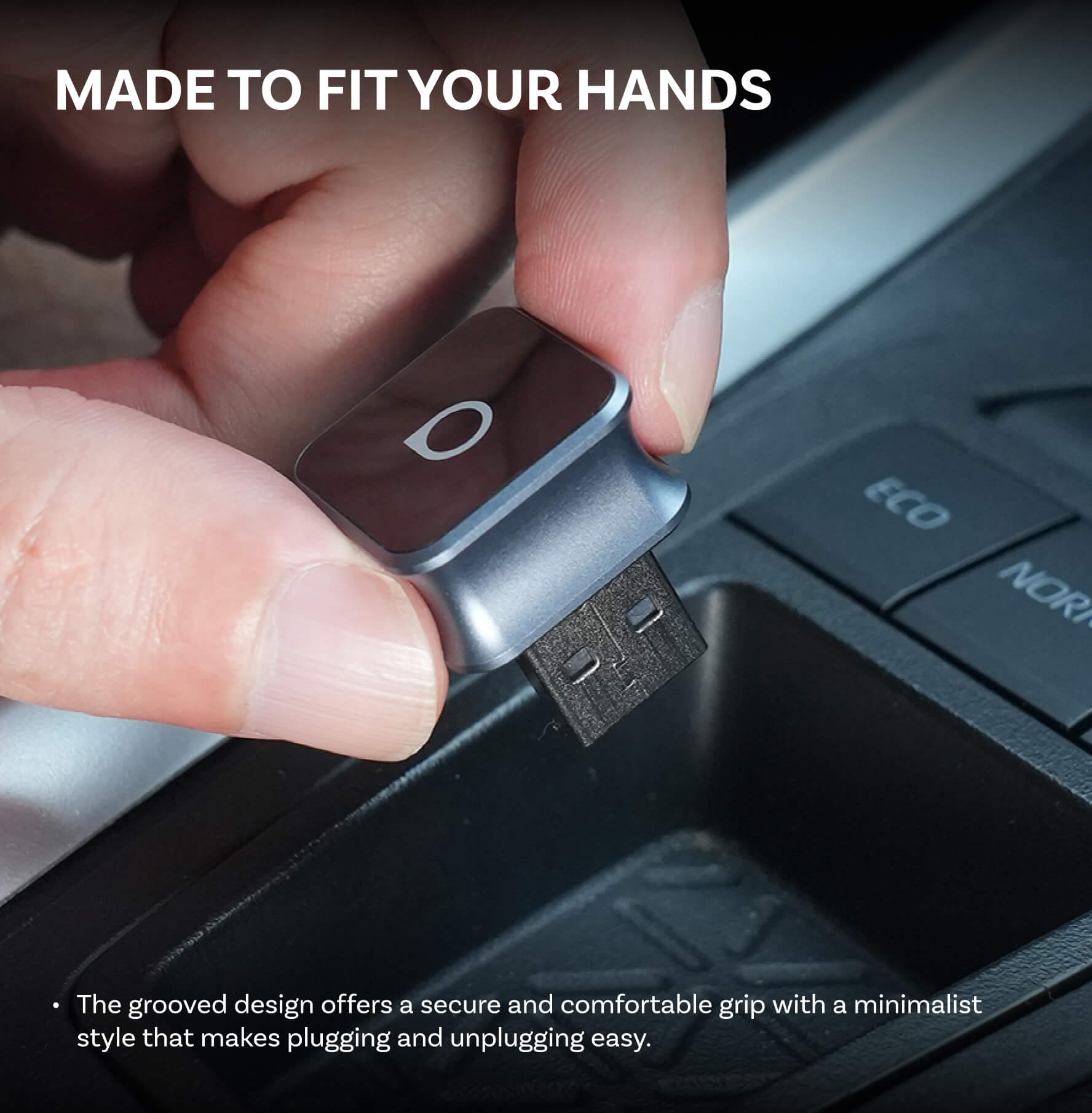 Adaptador Ottocast Mini Cube 3.0 Wireless CarPlay/Android Auto para Carro