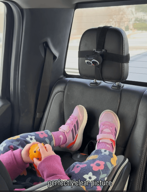 See your baby without turning around.