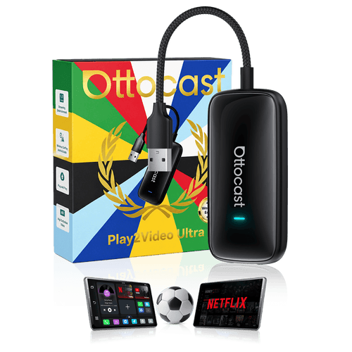 Ottocast Play2Video Pro Wireless CarPlay Android Auto Adapter Ottocast Play2Video Pro Wireless CarPlay Android Auto Adapter