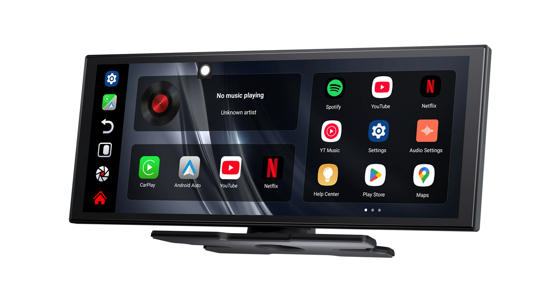 Close-up of the 11.4 inch display highlighting In-Cell Touch, contrast, brightness, and resolution