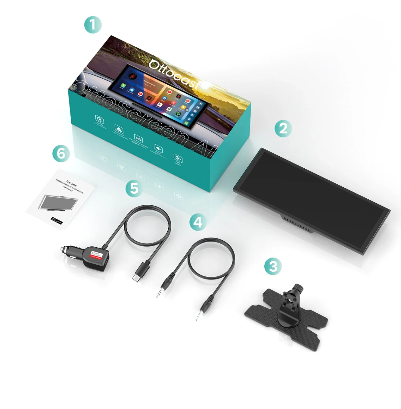 Ottocast OttoScreenAndroidApple car play OTTOCAST Mini 2025