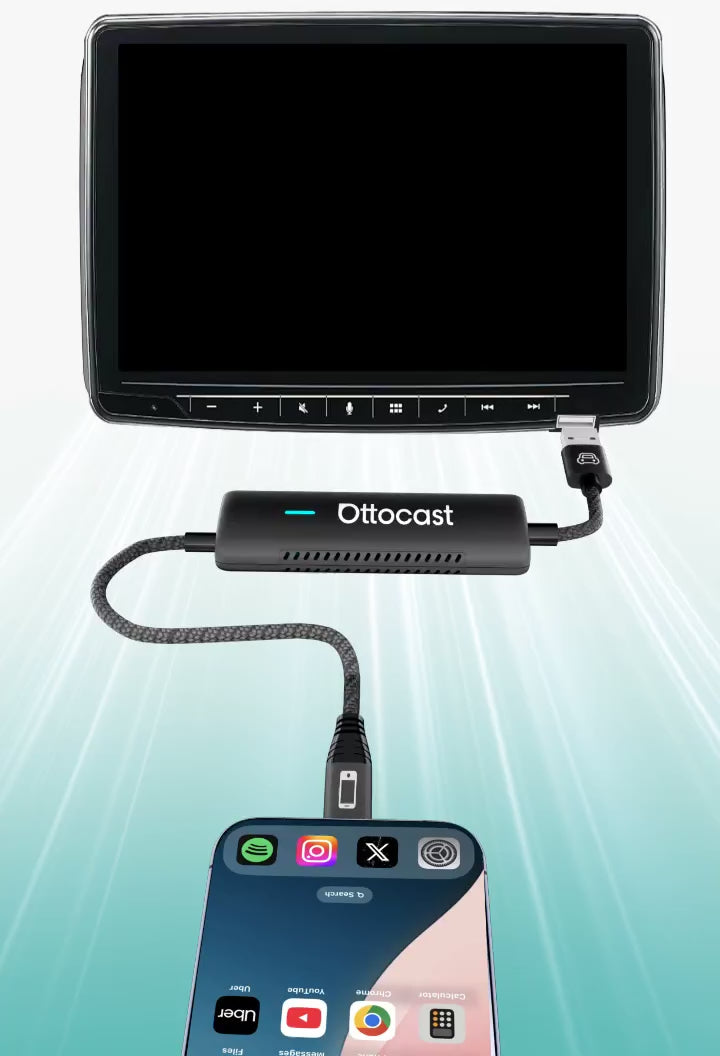 Ottocast MirrorTouch ワイヤレスミラーリング Mirror Touch アダプター