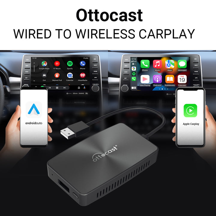 AI Box Pour Carplay/Android Auto Câblé À Sans Fil Carplay/Adaptateur Pour Android  Auto Dongle Support BT USB Type-C - Temu Belgium