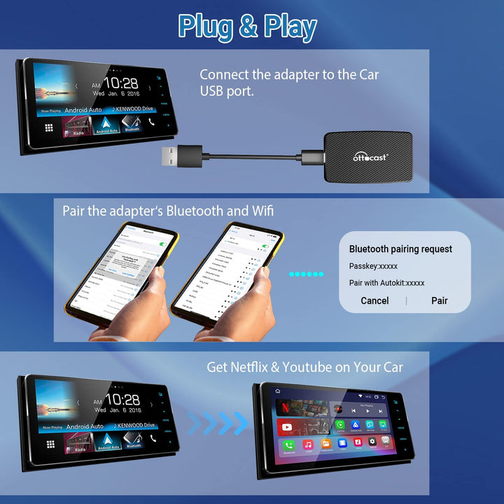 best wireless android auto adapter